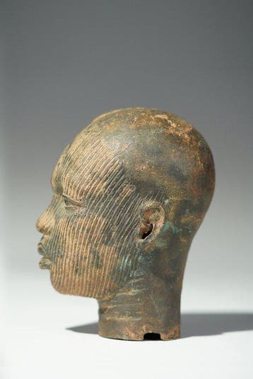 Een bronzen hoofd - Ife - Nigeria
