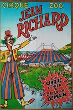 Anonymous - Affiches cirque Jean RICHARD - Années 1980