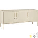 tectake dressoir - crème, Maison & Meubles, Verzenden