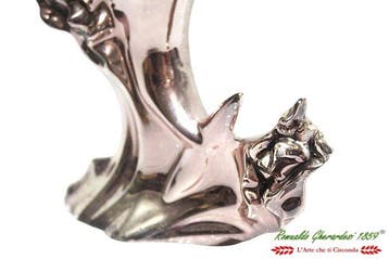 Ardè Argenteria in Lastra Argento - sculptuur, delfino