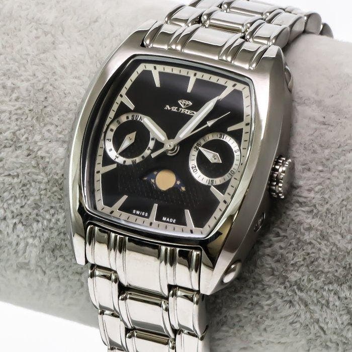 Murex - Swiss Made Watch - FSM721-SS-3 - Sans prix de, Handtassen en Accessoires, Horloges | Heren
