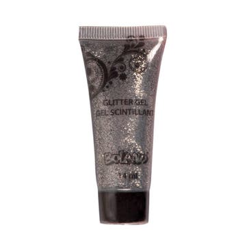 Glitter Gel Zilver 14ml, Verzenden, Nieuw