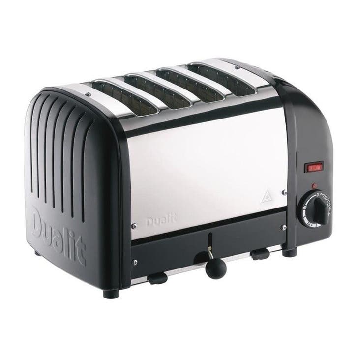 Broodrooster zwart | Cap.4st. | 130 sneden/h | 230V |, Zakelijke goederen, Horeca | Keukenapparatuur, Nieuw in verpakking, Verzenden