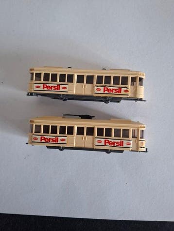 Wiking H0 - Wagon de train miniature (7) - Rue, trams, bus