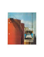 1975 PEUGEOT 404 BROCHURE NEDERLANDS