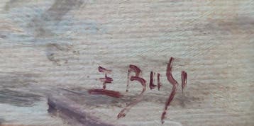 Eugenio Busi (1951) - Neve sul Goletto, Antiek en Kunst