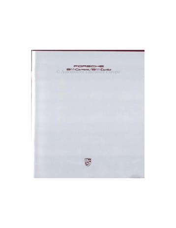 1989 PORSCHE 911 CARRERA | TURBO BROCHURE DUITS, Nieuw