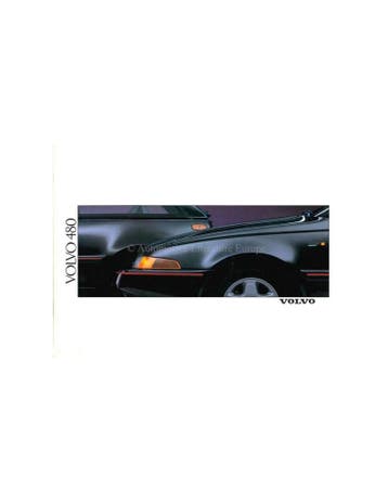 1989 VOLVO 480 BROCHURE NEDERLANDS, Ophalen of Verzenden, Nieuw