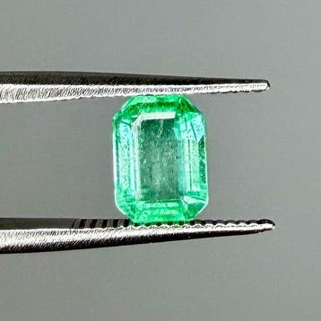 Vert Émeraude - 1.15 ct - International Gemological, Nieuw