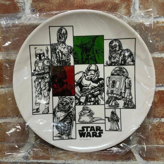 Star Wars - Bord - Star Wars Melamine Tableware Set — Plates, Verzamelen, Film en Tv