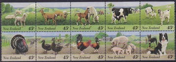 Nieuw Zeeland - 1997 - Dieren - Postfris, Timbres & Monnaies, Timbres | Océanie, Verzenden
