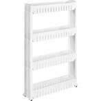 tectake Keukenrek met 4 etages - wit, Verzenden, Nieuw