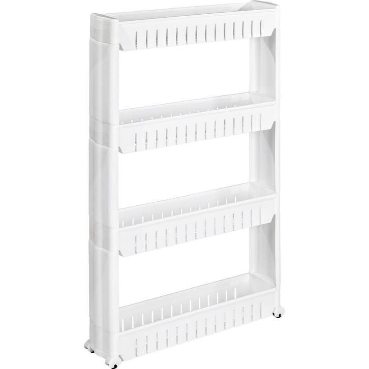 tectake Keukenrek met 4 etages - wit, Huis en Inrichting, Overige Huis en Inrichting, Verzenden