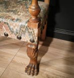 Fauteuil (2) - Paar Tronen - Walnoot, Antiquités & Art