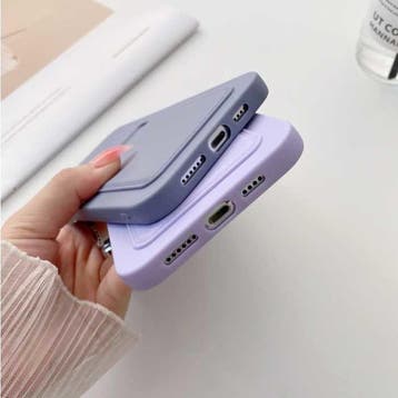 iPhone 13 Kaarthouder - Wallet Card Slot Cover Hoesje Roze, Verzenden, Nieuw