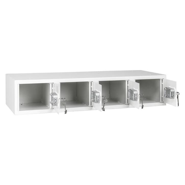 MustangSafes Pistoolkluis unit enkel 4 kluisjes, Maison & Meubles, Extincteurs & Coffres-forts, Envoi