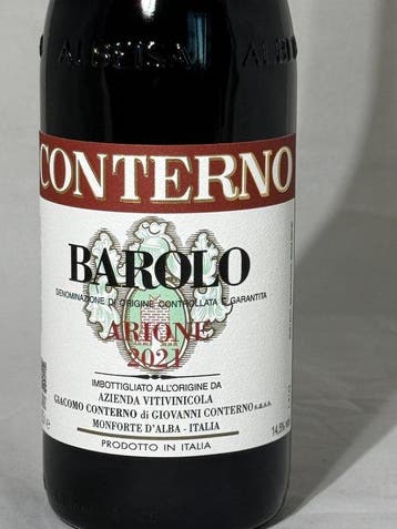 2021 Giacomo Conterno, Barolo Arione - Barolo DOCG - 1 Fles, Nieuw