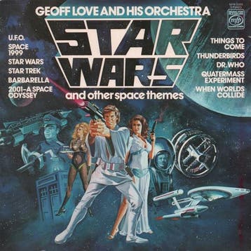 Geoff Love And His Orchestra* – Star Wars And Other Space, Cd's en Dvd's, Verzenden, Zo goed als nieuw