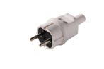 Martin Kaiser Arctic White MK PVC Plug With Earthing Contact, Bricolage & Construction, Verzenden