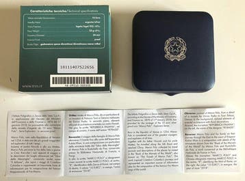 Italië. 10 Euro 2018 Marco Polo Proof (Zonder