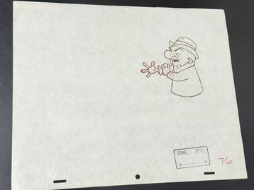 Mister Magoo (1960) - 1 Oorspronkelijke animatietekening van