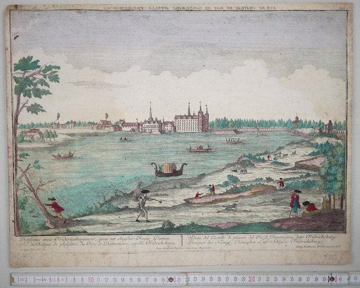 Denemarken - Frederiksborg Slot; Probst - Prospectus arcis, Boeken, Atlassen en Landkaarten
