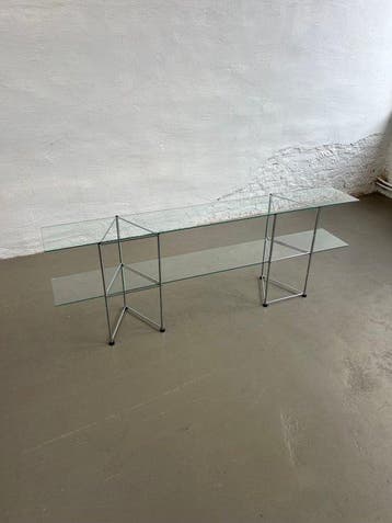 IKEA - Richard Clack - Étagère - Narr - Chrome, Verre
