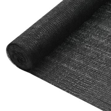 vidaXL Privacynet 75 g/m² 1,2x10 m HDPE zwart, Verzenden