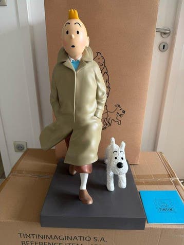 Tintin - Tintin et Milou statue - 1 Tintin - Tintin, Livres