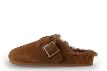 Colors of California Pantoffels in maat 40 Bruin, Kleding | Dames, Schoenen, Bruin, Verzenden, Zo goed als nieuw, Pantoffels of Sloffen