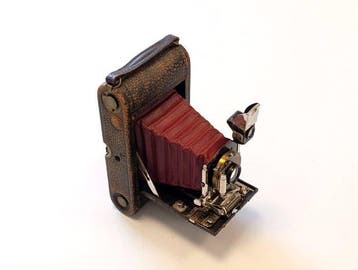 Kodak Nr 4 model A Analoge opvouwbare camera, Nieuw