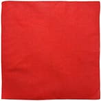 Haarband Bandana Zakdoek 55cm – Basic – Rood, Handtassen en Accessoires, Nieuw