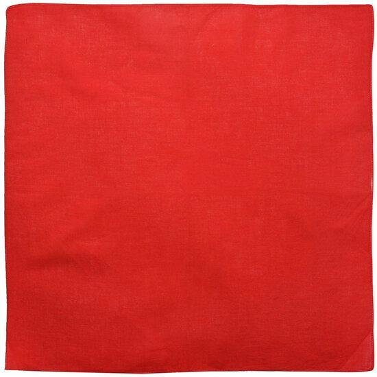 Haarband Bandana Zakdoek 55cm – Basic – Rood, Handtassen en Accessoires, Uiterlijk | Haarverzorging