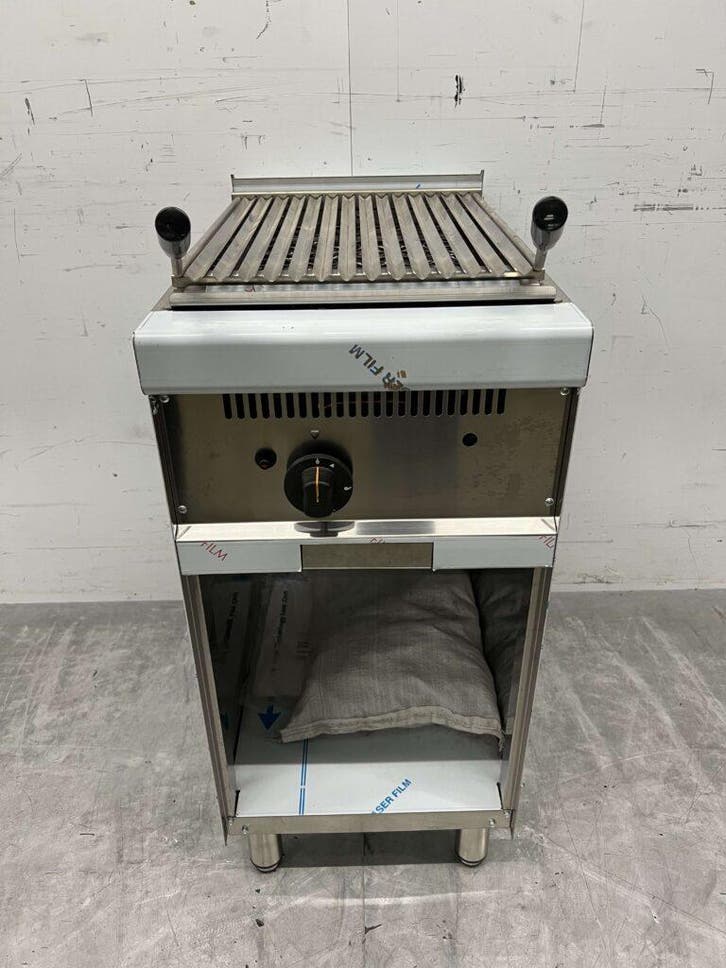 Gril en acier inoxydable Giga Lava stone grill 40 cm Gas, Articles professionnels, Horeca | Autre, Envoi