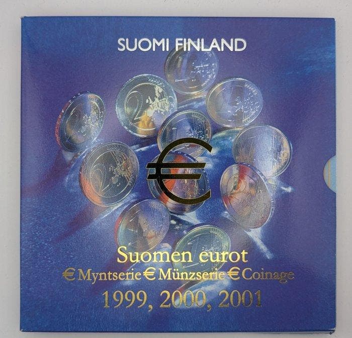 Finland. Year Set (BU) / 2 Euro 1999/2009 (5 items) (Zonder, Postzegels en Munten, Munten | Europa | Niet-Euromunten