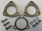 2,5 inch. 3-gaats uitlaatflens set, Ophalen of Verzenden, Nieuw