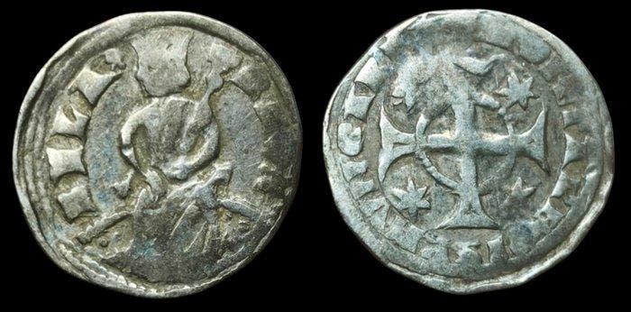 . Europa, middeleeuws, Hongarije The Father & The Rebel Son:, Postzegels en Munten, Munten | Europa | Niet-Euromunten