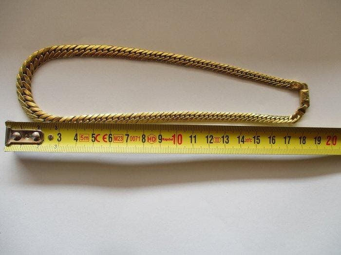 Chini - Kraagketting - 18 karaat Geel goud, Bijoux, Sacs & Beauté, Bijoux anciens