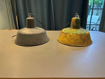 Tafellamp (2) - Staal - Buitenlamp/ stallampen