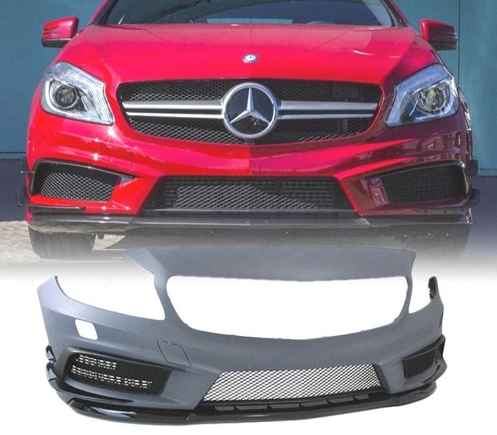 Pare Chocs Avant Pour Mercedes Classe A W176 12-15 Look Amg, Autos : Pièces & Accessoires, Carrosserie & Tôlerie, Envoi