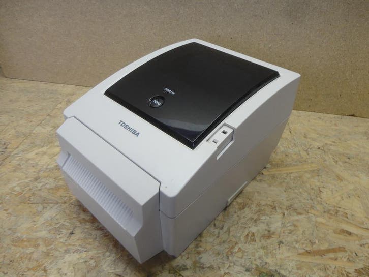 TOSHIBA TEC B-EV4D Barcode Label Printer with label Cutter -, Computers en Software, Printers, Printer, Gebruikt, Ophalen of Verzenden