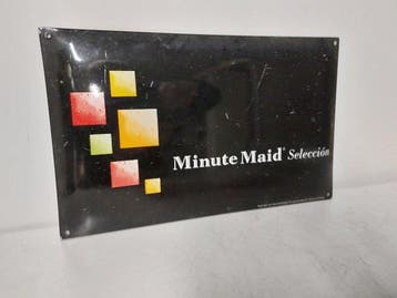 bord émaillé Minute Maid - Enseigne en émail - Émail