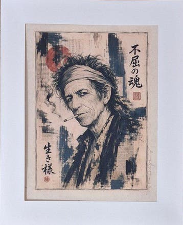 Emma Wildfang - Keith Richards - Series -Anime Ukiyo –