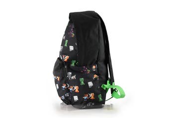 Minecraft Rugzak Zwart, Bijoux, Sacs & Beauté, Verzenden