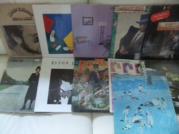 Chris Rea, Elton John, Feargal Sharkey - 12 x LP`s 2 x, Cd's en Dvd's, Nieuw in verpakking
