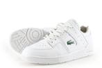 Lacoste Sneakers in maat 42 Wit, Kleding | Heren, Schoenen, Verzenden, Zo goed als nieuw, Sneakers, Wit