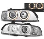 Phares Pour Bmw E39 95-03 Angel Eyes Xenon D2S H7 Chromé, Autos : Pièces & Accessoires, Verzenden