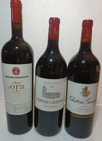 2017 Gérard Bertrand Clos dOra, 2023 Château Lagrange &, Nieuw