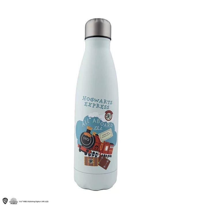 Harry Potter Hogwarts Express Metalen Waterfles, Verzamelen, Harry Potter, Nieuw, Ophalen of Verzenden