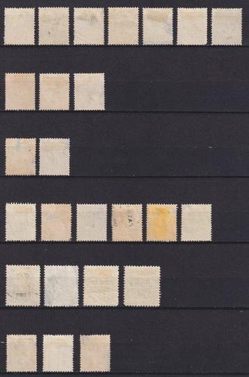 Luxembourg 1908/1925 - Petite collection de 33 timbres